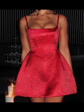 mini dress metallic Midnight Metallic Mini Dress main image 1